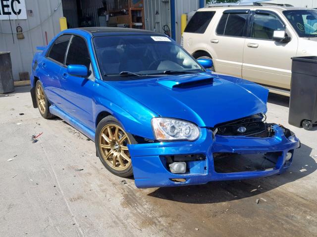 JF1GD29674G524562 - 2004 SUBARU IMPREZA WR BLUE photo 1