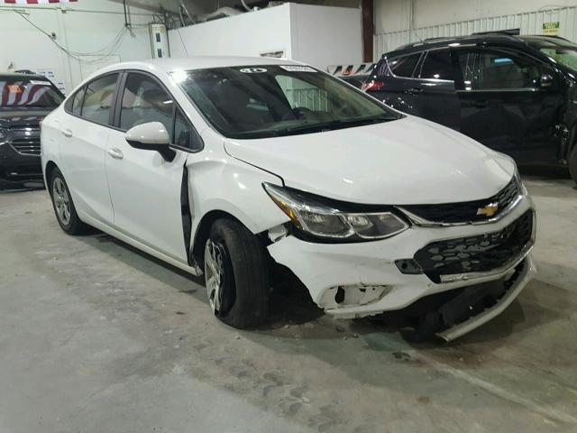 1G1BC5SM1H7251537 - 2017 CHEVROLET CRUZE LS WHITE photo 1