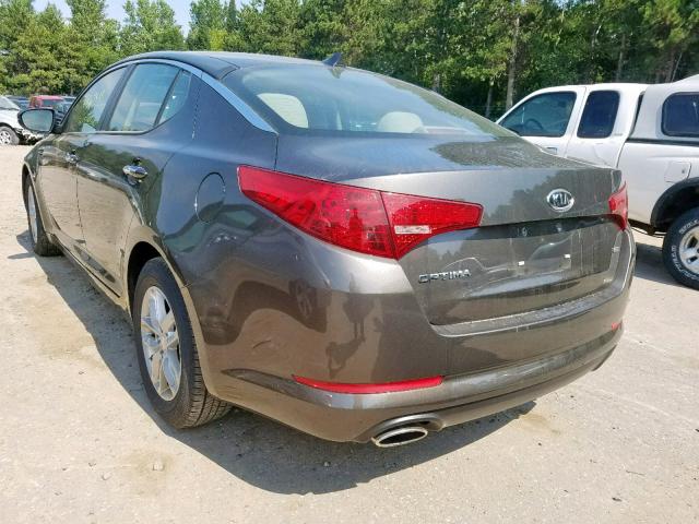 5XXGM4A71CG088842 - 2012 KIA OPTIMA BROWN photo 3