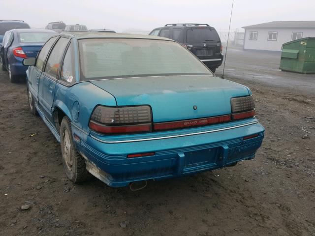 1G2WJ52M0RF239079 - 1994 PONTIAC GRAND PRIX TEAL photo 3