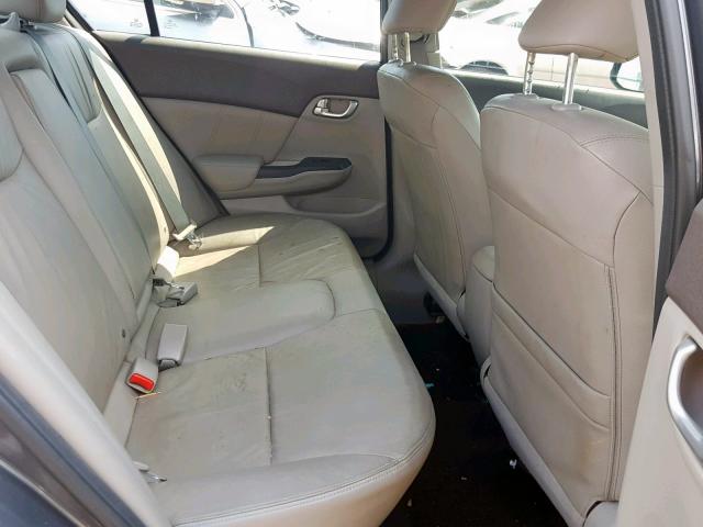 2HGFB2F94CH523755 - 2012 HONDA CIVIC EXL 灰色 照片 6