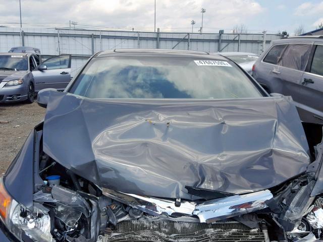 2HGFB2F94CH523755 - 2012 HONDA CIVIC EXL 灰色 照片 7