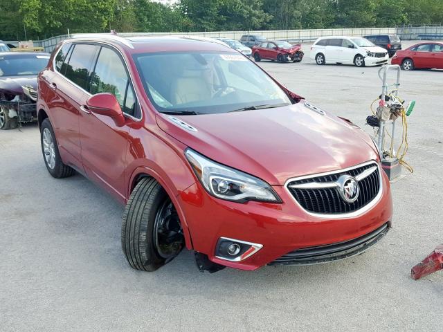 LRBFX2SA7KD033479 - 2019 BUICK ENVISION E RED photo 1