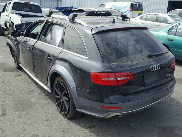 WA1UFAFL0EA109111 - 2014 AUDI A4 ALLROAD BLACK photo 3