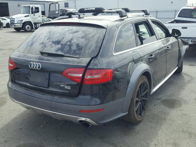 WA1UFAFL0EA109111 - 2014 AUDI A4 ALLROAD BLACK photo 4