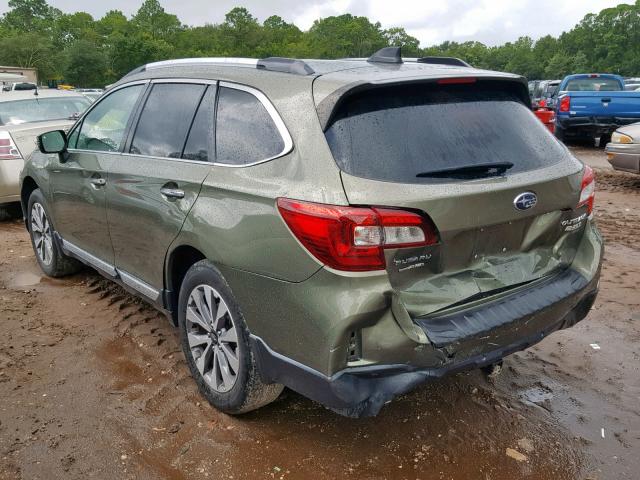 4S4BSATC3H3361307 - 2017 SUBARU OUTBACK TO GREEN photo 3