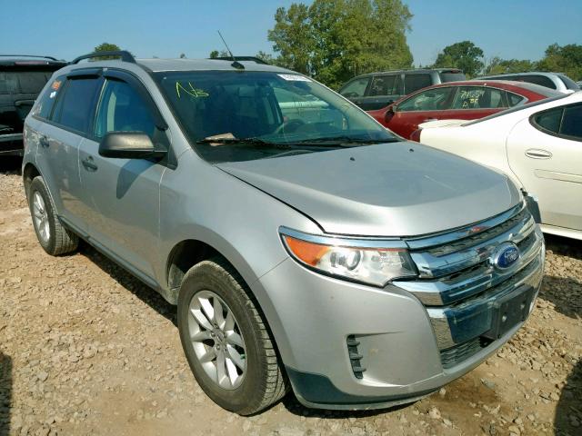 2FMDK3GC9EBA57344 - 2014 FORD EDGE SE SILVER photo 1