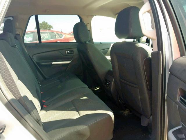 2FMDK3GC9EBA57344 - 2014 FORD EDGE SE SILVER photo 6