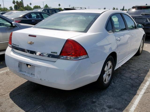 2G1WG5EK5B1234096 - 2011 CHEVROLET IMPALA LT WHITE photo 4