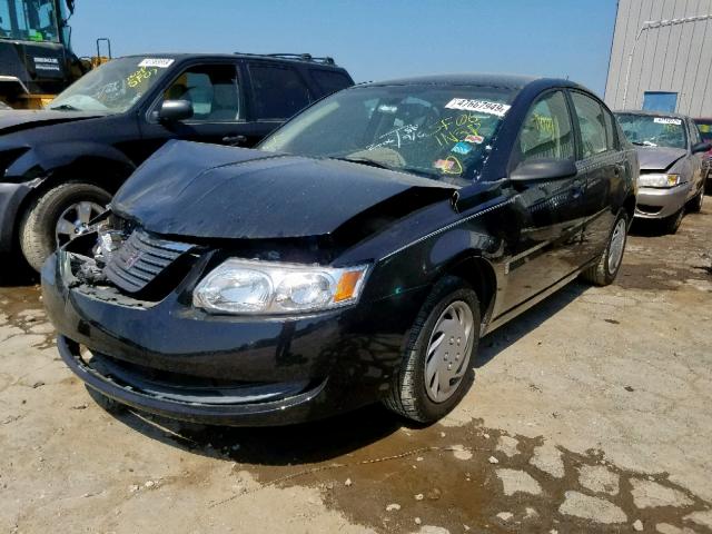 1G8AJ55F56Z159087 - 2006 SATURN ION LEVEL BLACK photo 2