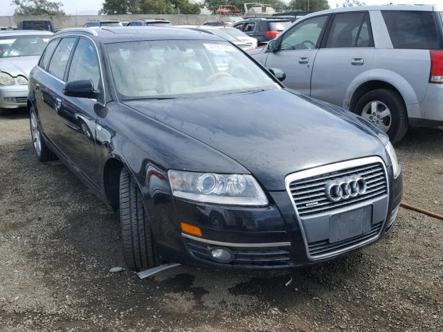 WAUKH74F26N090432 - 2006 AUDI A6 AVANT Q GRAY photo 1