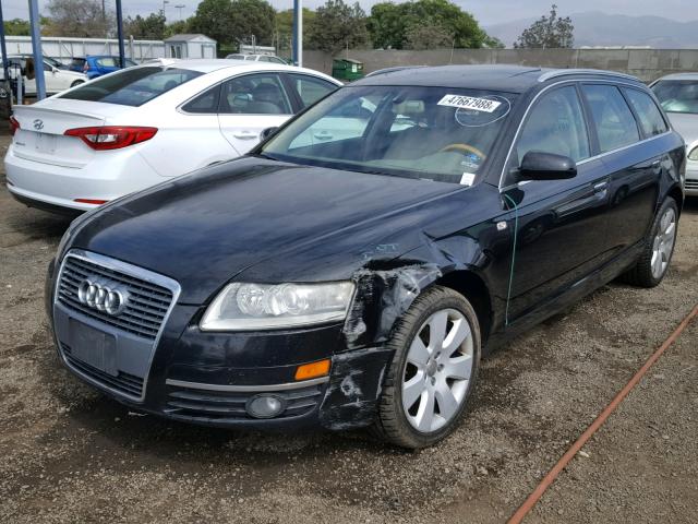 WAUKH74F26N090432 - 2006 AUDI A6 AVANT Q GRAY photo 2