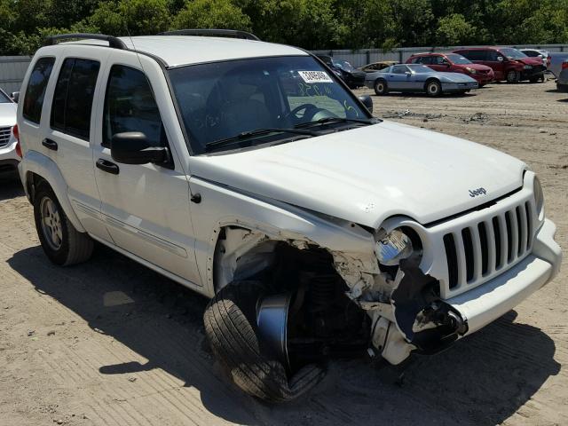 1J4GK58K24W219020 - 2004 JEEP LIBERTY LI WHITE photo 1