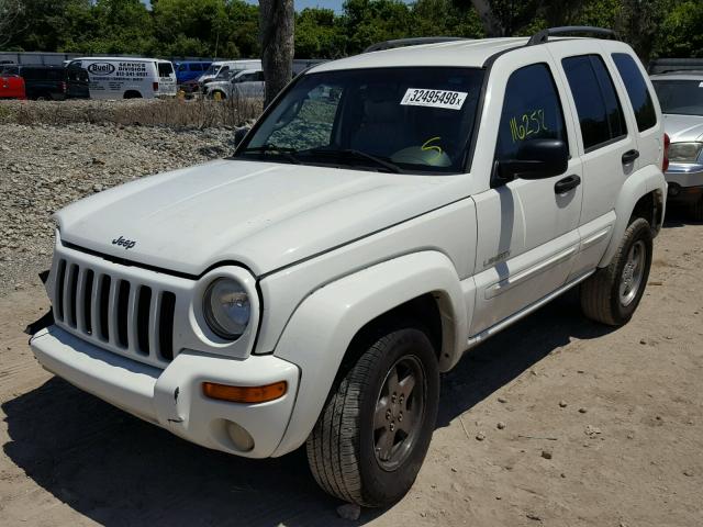 1J4GK58K24W219020 - 2004 JEEP LIBERTY LI WHITE photo 2