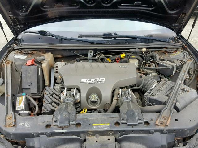 1G2WP12K02F178215 - 2002 PONTIAC GRAND PRIX BLACK photo 7