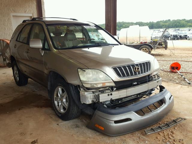 JTJGF10U610112659 - 2001 LEXUS RX 300 GOLD photo 1