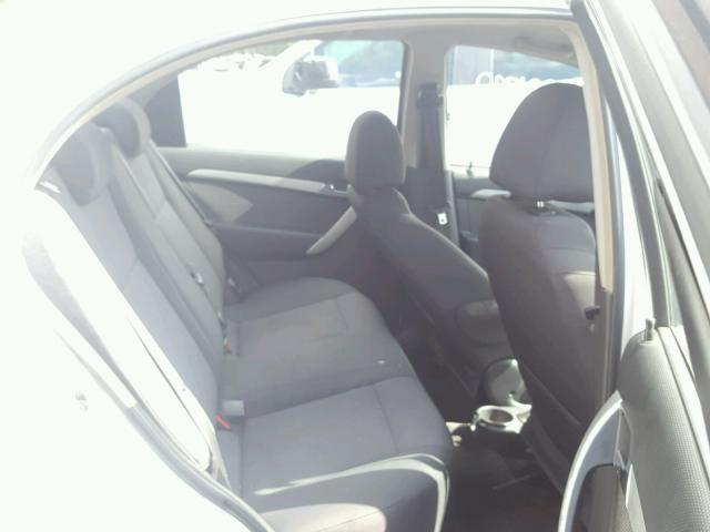 KL1TD5DE5BB136403 - 2011 CHEVROLET AVEO LS WHITE photo 6