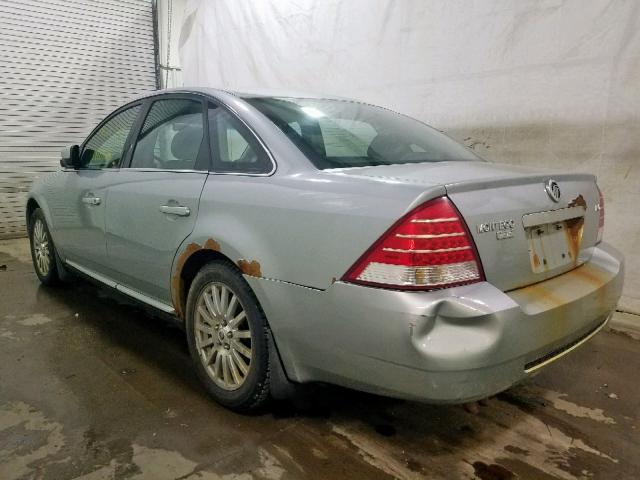 1MEHM43116G612970 - 2006 MERCURY MONTEGO PR 银色 照片 3