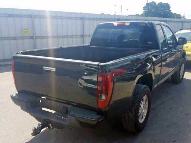 1GCJTCFE6C8118365 - 2012 CHEVROLET COLORADO L BLACK photo 4