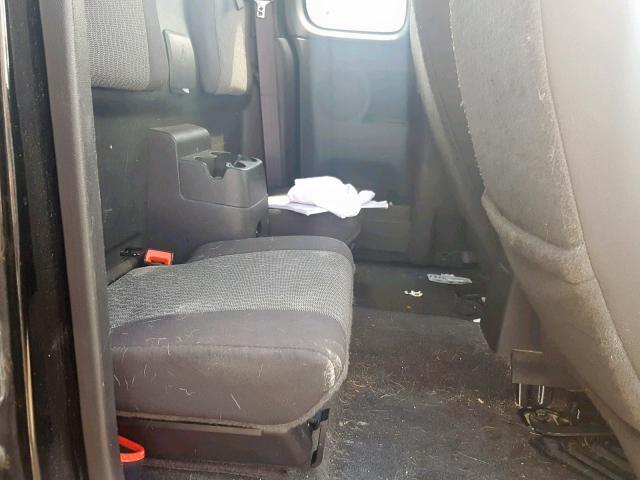 1GCJTCFE6C8118365 - 2012 CHEVROLET COLORADO L BLACK photo 6