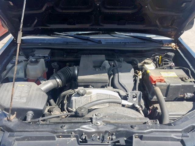 1GCJTCFE6C8118365 - 2012 CHEVROLET COLORADO L BLACK photo 7