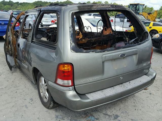 2FMZA52453BA53504 - 2003 FORD WINDSTAR S BURN photo 3