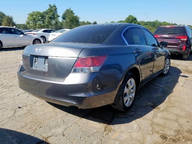 JHMCP26878C026265 - 2008 HONDA ACCORD EXL GRAY photo 4