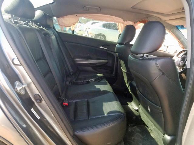 JHMCP26878C026265 - 2008 HONDA ACCORD EXL GRAY photo 6