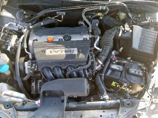 JHMCP26878C026265 - 2008 HONDA ACCORD EXL GRAY photo 7