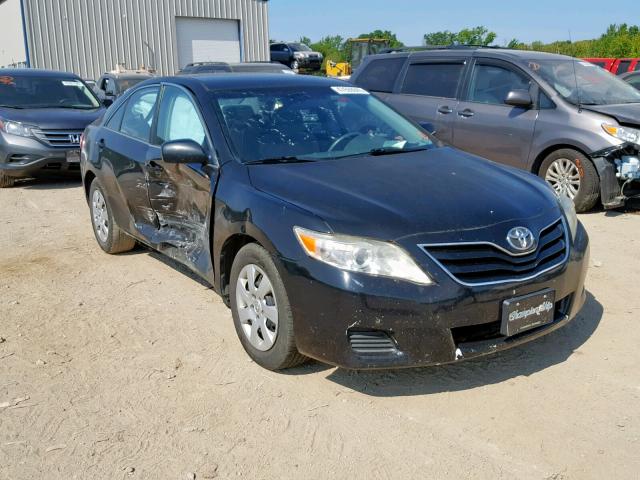 4T4BF3EK0AR010414 - 2010 TOYOTA CAMRY BASE BLACK photo 1