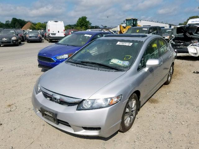 19XFA1F93AE040603 - 2010 HONDA CIVIC EXL 银色 照片 2