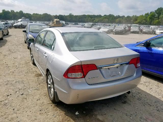 19XFA1F93AE040603 - 2010 HONDA CIVIC EXL 银色 照片 3