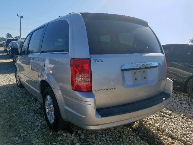 2A4RR5D14AR200829 - 2010 CHRYSLER TOWN & COU SILVER photo 3