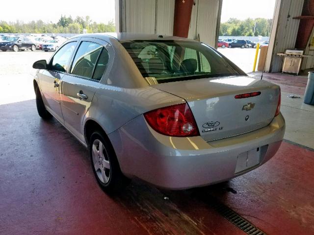 1G1AL58F887341868 - 2008 CHEVROLET COBALT LT SILVER photo 3