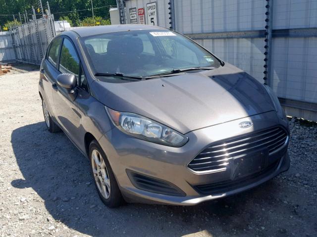 3FADP4EJ9EM117656 - 2014 FORD FIESTA SE GRAY photo 1