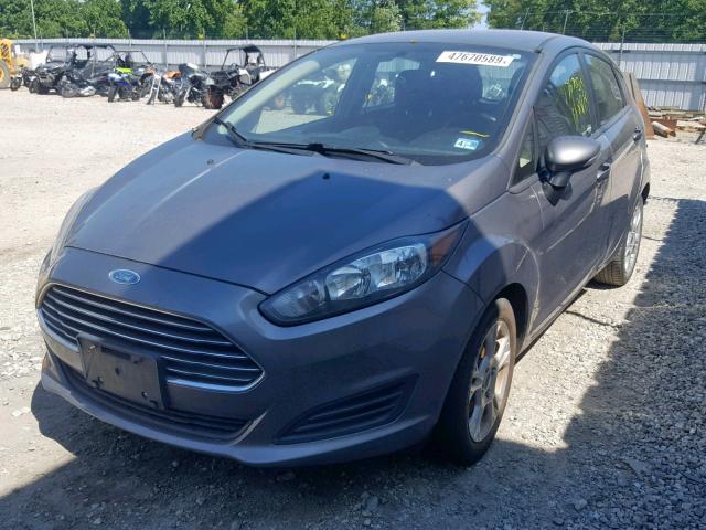 3FADP4EJ9EM117656 - 2014 FORD FIESTA SE GRAY photo 2