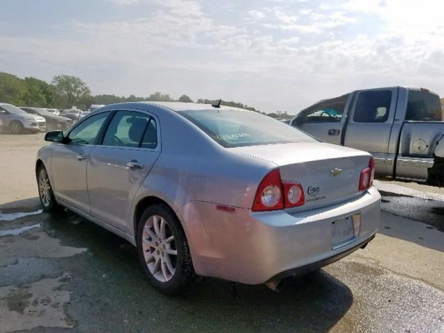 1G1ZE5E79BF129858 - 2011 CHEVROLET MALIBU LTZ ვერცხლისფერი ფოტო 3