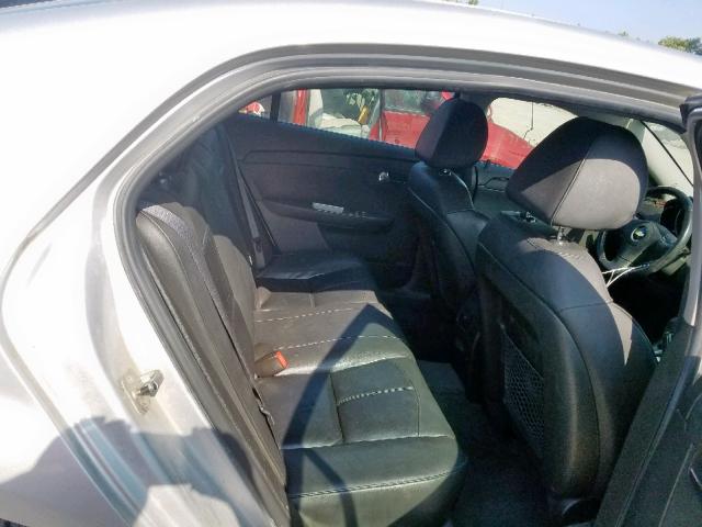 1G1ZE5E79BF129858 - 2011 CHEVROLET MALIBU LTZ ვერცხლისფერი ფოტო 6