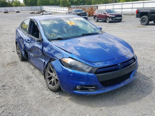 1C3CDFBA8DD178977 - 2013 DODGE DART SXT BLUE photo 1