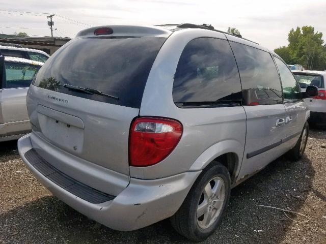 1D4GP25R46B705753 - 2006 DODGE CARAVAN SE SILVER photo 4