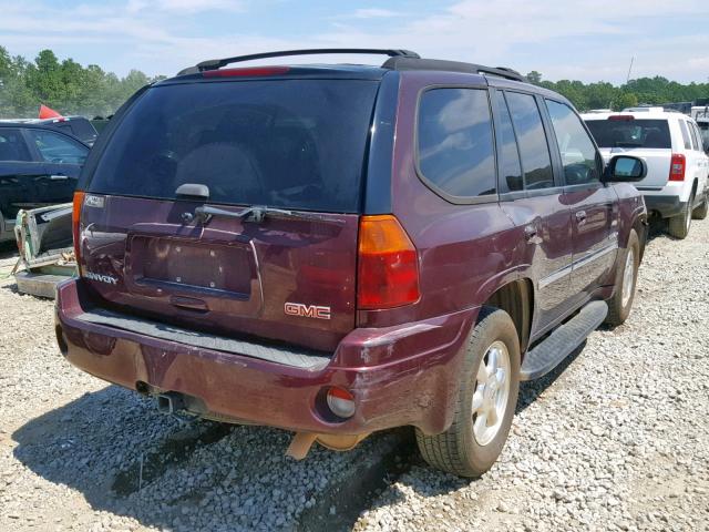 1GKDS13SX62227650 - 2006 GMC ENVOY PURPLE photo 4