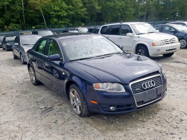 WAUDF78E26A150815 - 2006 AUDI A4 2.0T QU BLUE photo 1