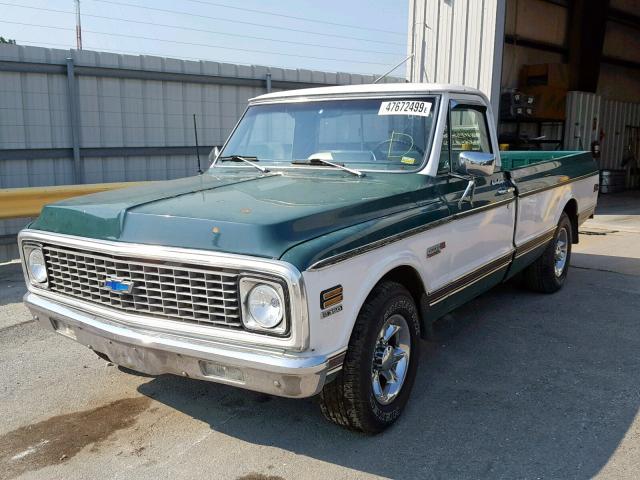 CCE242S141010 - 1972 CHEVROLET C-SERIES GREEN photo 2