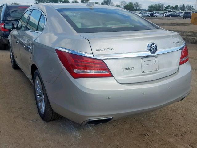 1G4GB5G37FF212773 - 2015 BUICK LACROSSE TAN photo 3