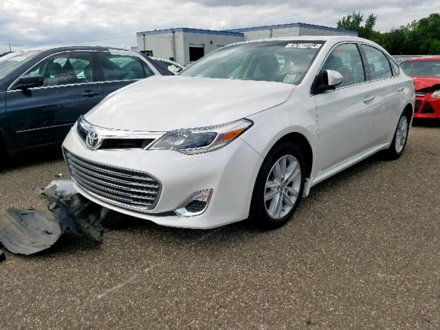 4T1BK1EB6EU093525 - 2014 TOYOTA AVALON BAS WHITE photo 2