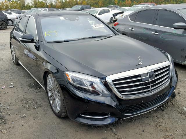 WDDUG8CB0FA193252 - 2015 MERCEDES-BENZ S 550 BLACK photo 1