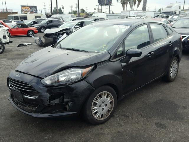 3FADP4AJ7FM164028 - 2015 FORD FIESTA S BLACK photo 2