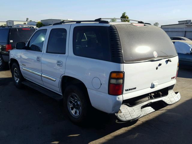 1GKEC13T64R142478 - 2004 GMC YUKON WHITE photo 3