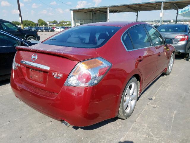 1N4BL21E57C203891 - 2007 NISSAN ALTIMA 3.5 BURGUNDY photo 4