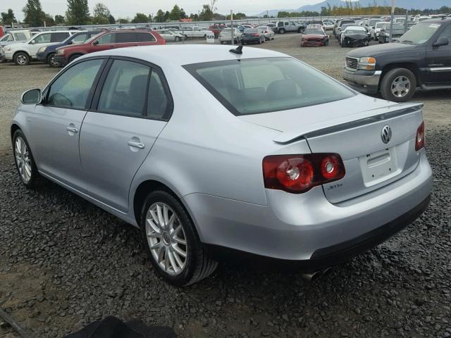 3VWRJ71K58M182569 - 2008 VOLKSWAGEN JETTA WOLF SILVER photo 3